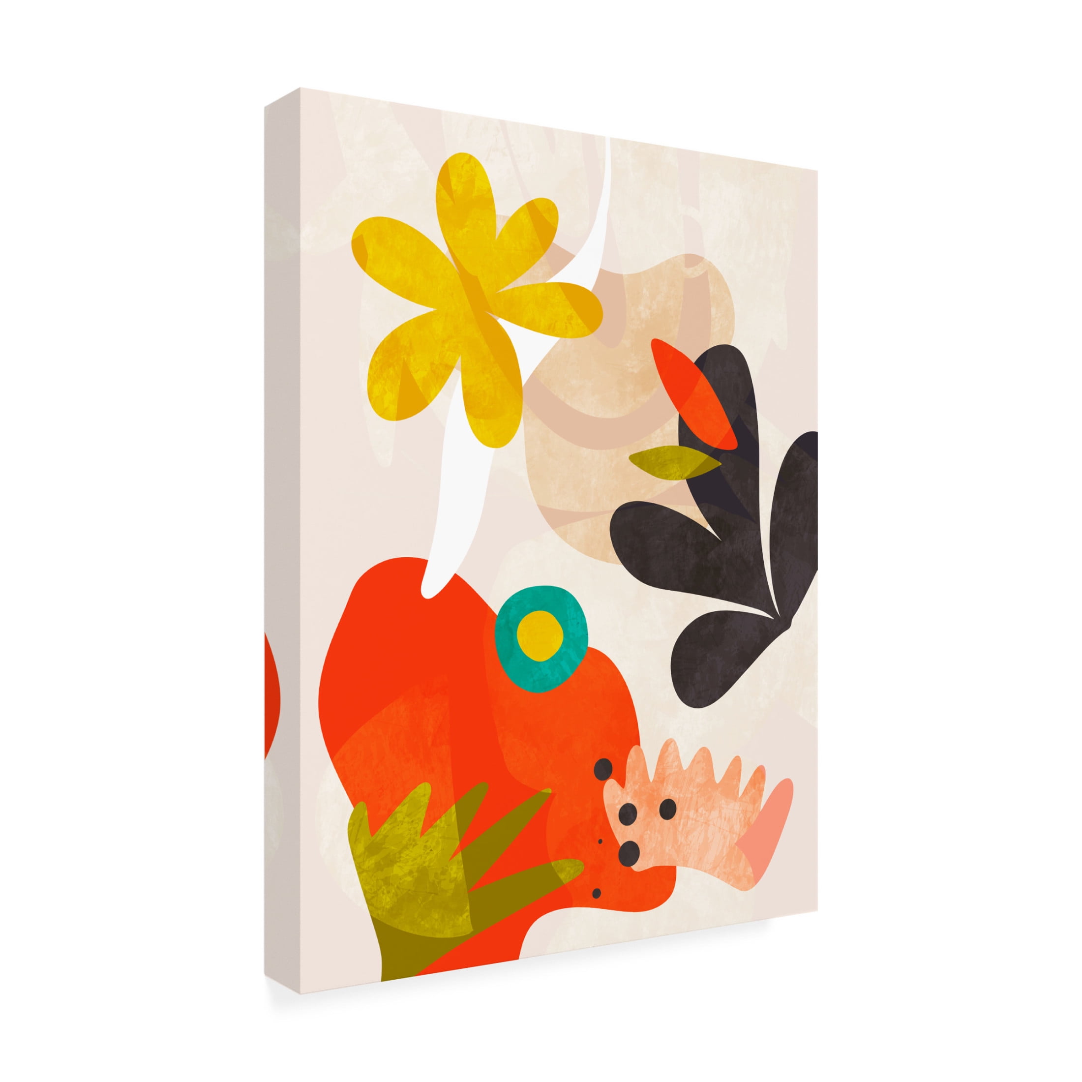Trademark Fine Art Ana Rut Bre Cutouts Bauhaus Canvas Wall Art