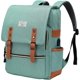 thumbnail image 1 of Mochila vintage para portátil para hombres y mujeres, mochilas de viaje con puerto de carga USB, mochila de moda compatible con portátiles de 15,6 pulgadas., 1 of 5
