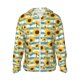 thumbnail image 1 of Fotbe White Blue Striped Sunflower Chaqueta con Protección Solar UPF 50+ para Hombre y Mujer, Camisa con Capucha y Bolsillos-Medium, 1 of 7