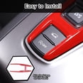 thumbnail image 5 of TINKI Gear Shift Button Frame Trim for Honda Pilot 2016-2022/ Ridgeline 2020-2023/ Passport 2019-2023, ABS Material Car Gear Shifter Button Panel Cover Decoration Accessories, 5 of 14