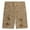 Khaki-2619, variant on KIDSCOOL SPACE Boys Summer Denim Shorts, Ripped Soft Elastic Band Inside Half Jean Pants,Khaki,12-13 Years