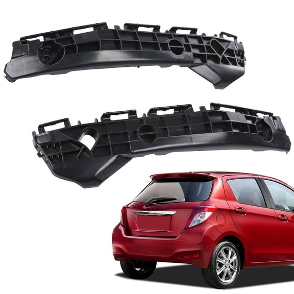 Bumper Retainer Set of 2 Rear Left and Right Fit For Toyota Yaris 2012-2014