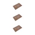 thumbnail image 1 of Felpudo atrapador de suciedad de poliéster Yuarrent base duradera de café, 1 of 6