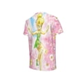 thumbnail image 6 of Kids 3D Graphic Tinker Bell T-Shirts, Novelty Shirts Crewneck Short Sleeve Tees for Youth Boys Girls, 6 of 8