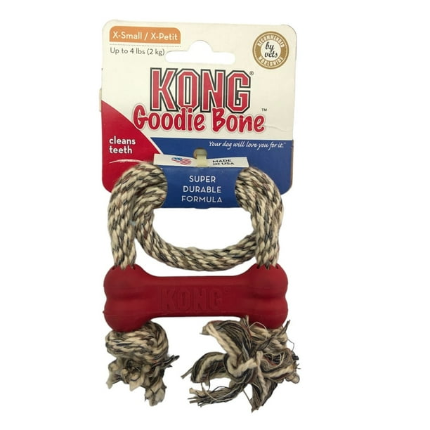 Kong Goodie Bone Juguete Para Perros que les Gusta Morder Juguetes Tamaño Chico