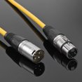 thumbnail image 2 of Cable 1 M XLR 3 Pines A Cable Cable Micrófono Blindado (amarillo), 2 of 8