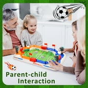 Mini Foosball Table Game, Tabletop Soccer Games Gifts for 3-5 6-8 10-12 Year Old Kids Boys, Soccer Pinball for Indoor Game for Adults Kids Family