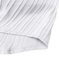 thumbnail image 6 of DPTALR George Men's Short Sleeve Casual Button Down Shirts,Textured Summer Beach Shirt with Pocket,White,Big and Tall Men XXXL, 6 of 6