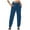 Blue-01, variant on REALiKUN Lightweight Cargo Capris for Women Summer Casual Pants Hiking Outdoor Sweatpants Loose Comfy Elastic Pant