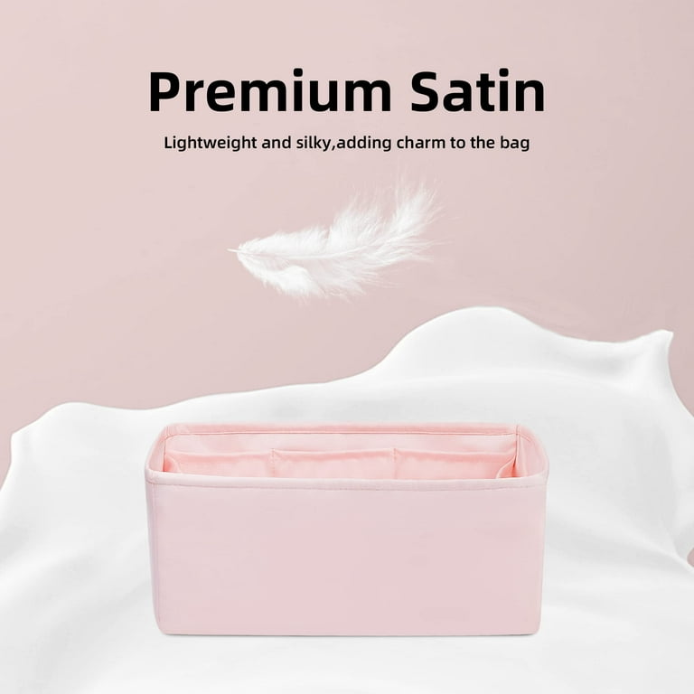 DGAZ Luxury Silk Purse Bag Organizer Insert