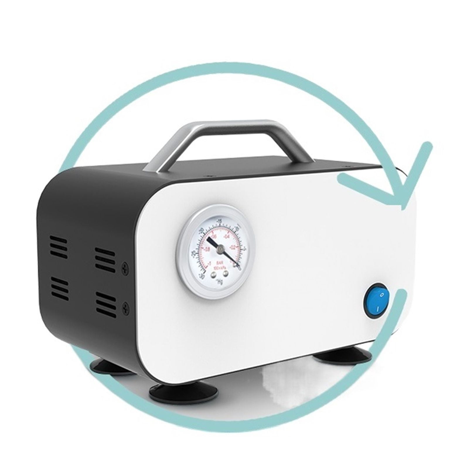 DC 12v Mini Oil-free Diaphragm Air Vacuum Pump Laboratory Filter Pump Portable Negative Pressure Pump Lab Equipment ,Easy to Operate