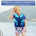 thumbnail image 5 of OldPAPA Kids Swim Vest Life Jacket-Toddler Flotation Buoyancy Swimsuit Trainer Vests Swimming Aid Jacket for Boys/Girls Age 1-9 Years,Blue, 5 of 7