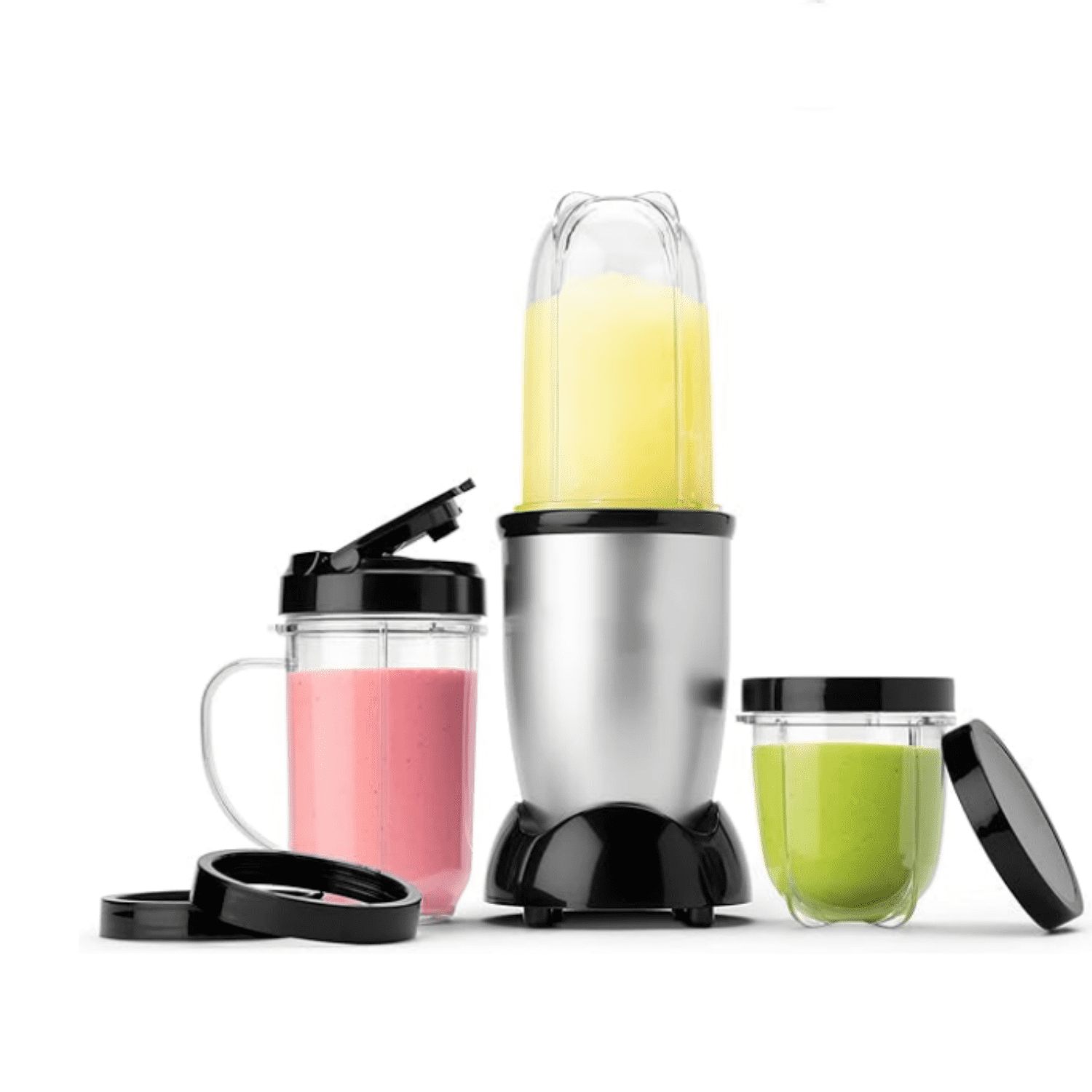 Preethi Steele 3-Jar Mixer Grinder, 550-Watt, Silver - Walmart.com