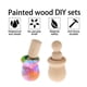 thumbnail image 2 of Wosthever 10 Uds. De cuerpos de muñecas con clavijas de sin terminar, juego de anidación de personas para decoraciones de adornos de manchas de Almacenamiento y organización del hogar Wosthever HA023032-00, 2 of 6