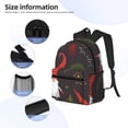 thumbnail image 5 of Lsque Cute Christmas Gnomes Classic Casual Backpack - Large Capacity Water-Resistant Backpack for School, Work, Travel, and Outdoor Activities, 5 of 8