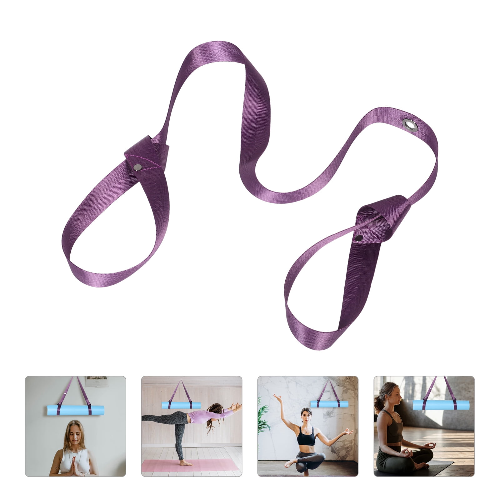 LITINKIMI Yoga Mat Tie Rope Polyester Multifunctional Use For Exercise 1Pcs