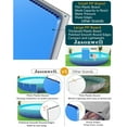 thumbnail image 3 of Foldable Dog Kiddie Pool - Hard Plastic Kids Paddling Pool Toddler Baby Swimming Pools for Backyard Collapsible Whelping Box Pet Doggie Cats Wading Pools Bathtub for Puppy Large Dogs 63In, 3 of 8