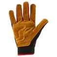 thumbnail image 4 of Hyper Tough Men's Split Cowhide Leather Hybrid Glove, Size Large, 4 of 4