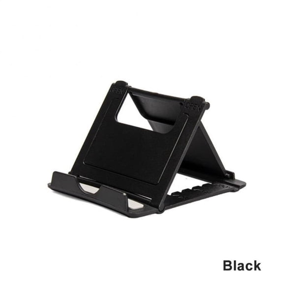 ¡RYRA Hot! Soporte de escritorio para teléfono móvil, Mini soporte plegable multiángulo de plástico para tableta, IPhone y IPad Fivean unisex