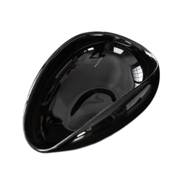 Cuchara de café para hornear, bandeja multiusos para servir refrigerios, pesa granos de café Negro brillante