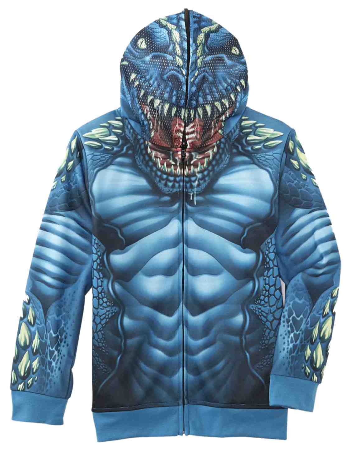 hoodie that zips over face