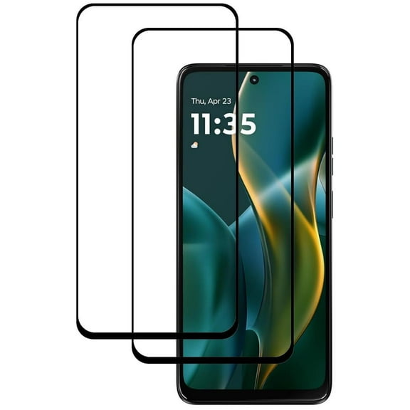 2-Pack Edge-to-Edge Full Coverage HD Tempered Glass Screen Protector for Motorola Moto G Stylus 2025