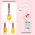 thumbnail image 2 of Pink Play Kitchen Toy Sink Electric Dishwasher, Pretend Role Play Kitchen Toys Set with Electric Faucet Dishwasher Play Set for Boys Girls Toddlers Children Role Play, 2 of 6