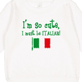 thumbnail image 3 of Inktastic So Cute Italian Toddler Sweatshirt, 3 of 4