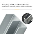 thumbnail image 4 of Wardrobe Sliding Door Track Hardware Kit, 3-5mm Thickness Available, Prevent Rust Silent Rollers,for Display Cabinets & Wardrobes, 4 of 7
