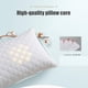 thumbnail image 5 of Relleno de almohada de grado hotel, suave y de apoyo, adecuado para dormir boca abajo y de lado, fabricado con tela amigable, almohada de alta resiliencia, patrón americano pequeño cuadrado, almohada, 5 of 9