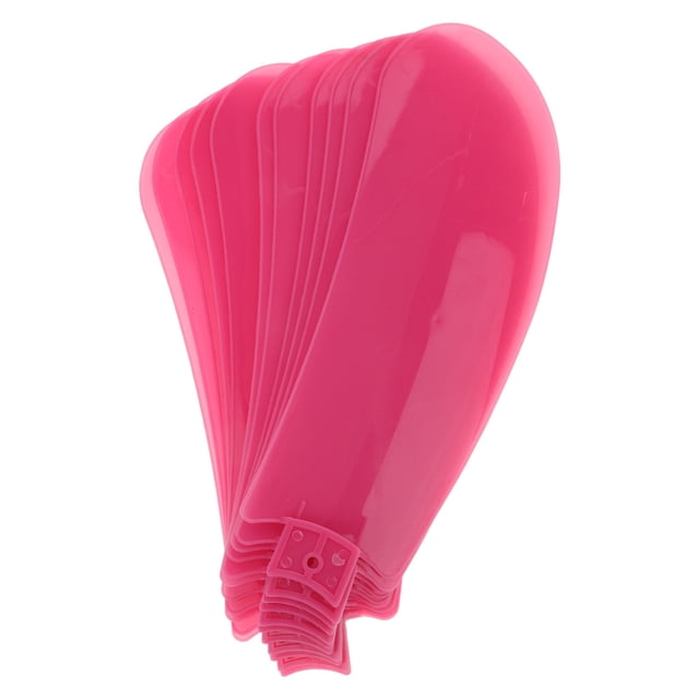Moluckfu 10Ud Accesorios Para Ventilador Hojas Rosas Compactas Para Uso Interior