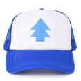 thumbnail image 3 of Women Men Trucker Baseball Cap Pine Tree Dipper Gravity Fall Mesh Hat Adjustable, 3 of 4