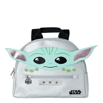 Star Wars Grogu Baby Yoda Women’s Mini Backpack Grey Silver