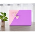 thumbnail image 1 of KSK KAISHEK Hard Shell Case for 2019 2018 2017 2016 Rel. MacBook Pro 15" Retina Display Model: A1707/A1990 Purple series 0760, 1 of 5