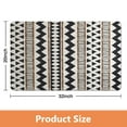 thumbnail image 2 of Stunning 20x32 in Boho Bathroom Runner Rug - Moroccan Geometric Design, Non-Slip. Soft & Machine-Washable Long Bath Mat Perfect for Bathtub, Sink, Shower. A Chic Farmhouse Addition for Any Bathroom!, 2 of 5
