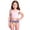 Light Purple, variant on Girls Period Swimwear Two Pieces Bikini Set Bottom Swimwear Ice Print Swimsuit Kids Two Piece Bathing Sun Swim Trunks Rash Guard Swimsuits