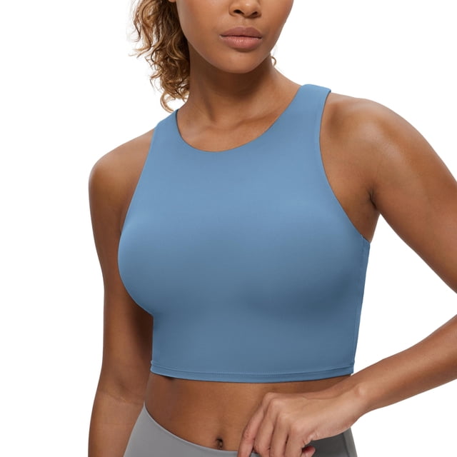 Sostén CRZ YOGA Butterluxe Cuello Alto con Espalda Racer y Relleno XL