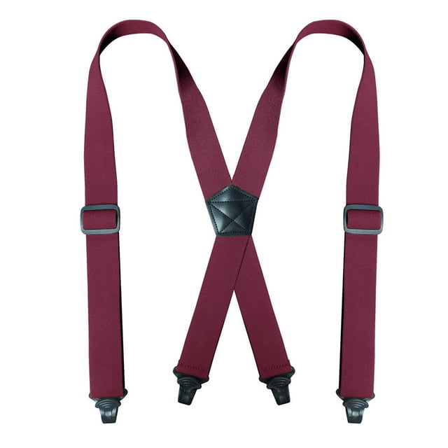 Tauxra Mens Shirt Clip on Straps with Adjustable Buckles for a Muscular Look, Heavy Duty Solid X Type Elastic Shoulder Support Bands