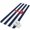 Navy blue red, variant on Runner Rug 2.62'x6.56', Navy Blue Stripe Nautical Non Slip Backing Floor Mats Soft Area Rugs, Absorbent Muddy Dirt Trapping Carpet for Entryway Hallway Bedroom Kitchen Red Anchor Summer Coastal