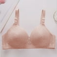 thumbnail image 2 of iHPH7 Push Up Bras for Women Comfortable Bras for Women Wireless Bras Everyday Basic Full Support Lift Bralette No Wire Soft Wireless Bralette Full Coverage Khaki XL, 2 of 9