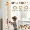 thumbnail image 7 of REGALWOVEN Cartoon Animals Height Chart Sticker, Peel and Stick Growth Chart with Age and Average Height Markings for Teens Baby Bedroom Brown 66.1 x 8.3 Inch, 7 of 7