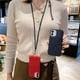 thumbnail image 3 of Teléfono móvil Cuerdas colgantes de nylon con tarjetas Cuerdas de cuello desmontable Anti-perdido Crossbody Collar Cuerdas Correa Correa Teléfono Celular Accesorio Newish Green Inevent EL022540-02, 3 of 7