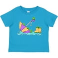 thumbnail image 3 of Inktastic Cute Frogs in a Umbrella with Boots Boys or Girls Toddler T-Shirt, 3 of 5
