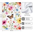 thumbnail image 3 of 2 Pcs Funny Kitchen Towels,Pioneer Flower and Butterfly Microfiber Dish Towels,Kitchen Tea Towels,Kitchen Towel Set (18" X 26"), 3 of 3