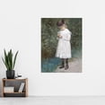 thumbnail image 2 of Mauve Daughter Of The Artist 1875 Painting Extra Large XL Wall Art Poster Print, 2 of 3
