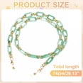 thumbnail image 2 of Acrylic Glasses Chain, Eyeglass Chain Holder Strap Chains, 2 of 5