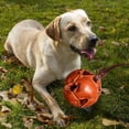thumbnail image 4 of DOLITY Dog Bite Ball with Rope Playing Pet Supplies for Mastiff Spaniel German Brown, 4 of 9