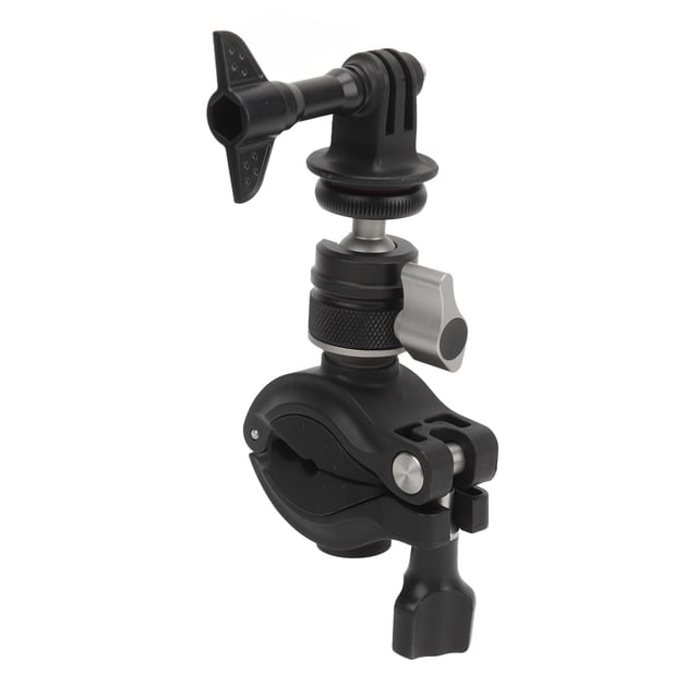 Cámara Cámara Abrazadera de montaje para motocicleta Rotación de 360 Antivibración con adaptador de 1/4 de pulgada Soporte de montaje para cámara de manillar de Anggrek Otros