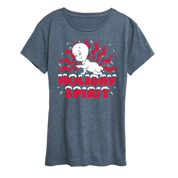 Casper the Friendly Ghost - Holiday Spirit - Women's Short Sleeve Graphic T-Shirt