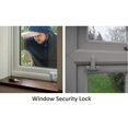 thumbnail image 5 of Window Locks - Zinc Alloy - 4 Pcs White Household Security Door Locks for Various Doors and Windows - PVC Home Security, 5 of 5